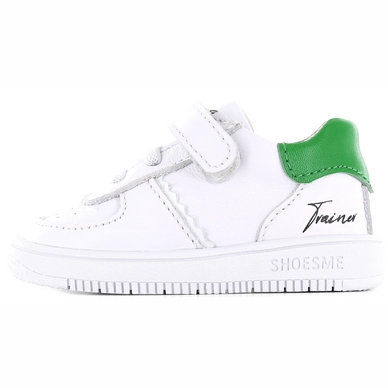 Baby Sneaker Shoesme Klittenband White Green