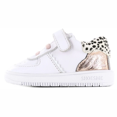 Baby Sneaker Shoesme Klittenband White Rosegold
