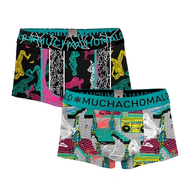 Boxershort Muchachomalo Men Trunk Boom Bap Print Print (2-delig)