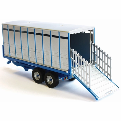 Britains Veetransport Aanhangwagen Met Dubbele As