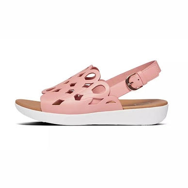 FitFlop Women Elodie Entwined Loops Back-Strap Sandals Rose Pink