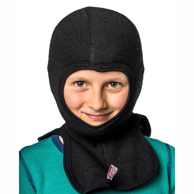 Cagoule Woolpower Kids 200 Pirate Black Small
