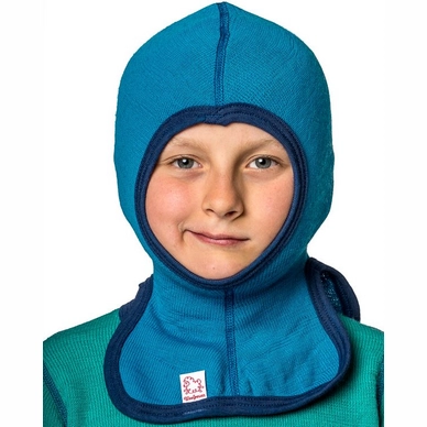 Cagoule Woolpower Kids 200 Dolphine Blue Small