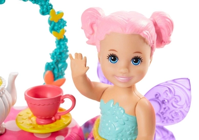 Barbie Fee speelset Dreamtopia Theekransje (GJK50)2