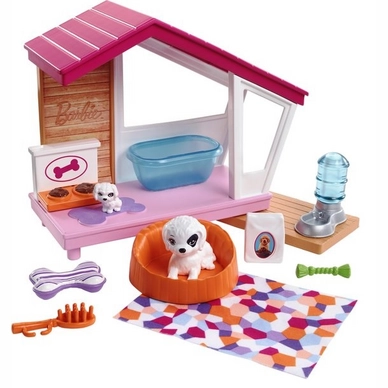 Barbie Meubel: hondenhuis (FXG34/FXG33)