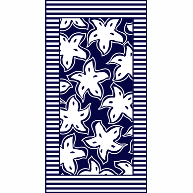 Strandlaken Le Comptoir De La Plage Stella Blauw