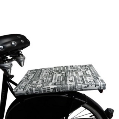Bagagedragerkussen Bikecap Pillow Amsterdam Black