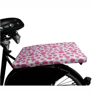 Bagagedragerkussen Bikecap Pillow Love You More Pink
