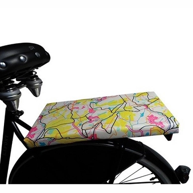 Bagagedragerkussen Bikecap Pillow Off The Map Yellow