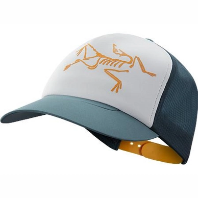 Cap Arc'teryx Bird Trucker Hat Astral Labyrinth Delos Grey