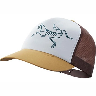 Pet Arc'teryx Bird Trucker Hat Elk Flux Delos Grey