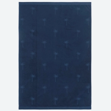 Strandlaken OAS Blue Palm Towel 100 x 150 cm