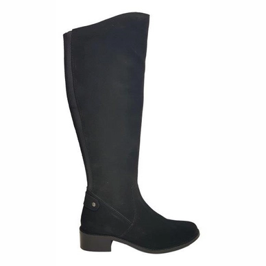 Boots Custom Made Botta Suede Black Calf Size 32.5 cm