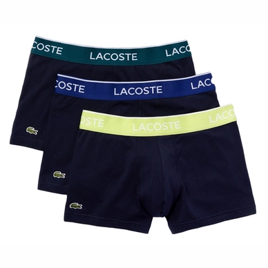 Boxershort Lacoste Men Casual Navy Blauw (Set van 3)