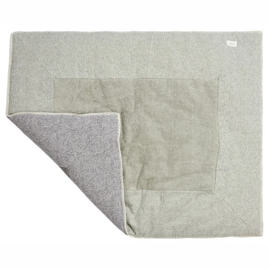 Boxkleed Koeka Vigo Shadow Green/Sparkle Grey (80 x 100 cm)