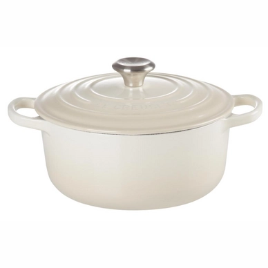 Casserole Le Creuset Signature Meringue 22 cm '22 | Cookwarestore