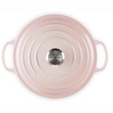 Braadpan Le Creuset Signature Shell Pink 20 cm-3