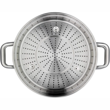 Braadpan WMF Iconic 28 cm met stoominzet 4
