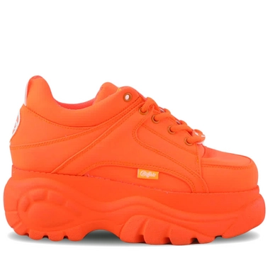 Sneaker Buffalo 1337-14 Orange Reflective Leather