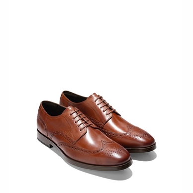 Cole Haan Men Jefferson Grand Wing Ox II British Tan