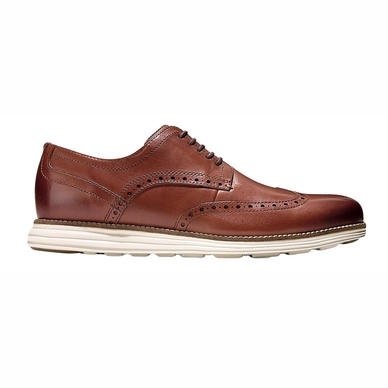 Cole Haan Homme Original Grand Wingtip Oxford Woodbury Leather Ivory