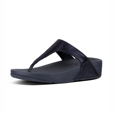 FitFlop Shimmy Suede Toe-Post Midnight Navy