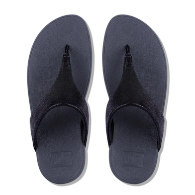 Slipper FitFlop Shimmy™ Suede Toe-Post Midnight Navy