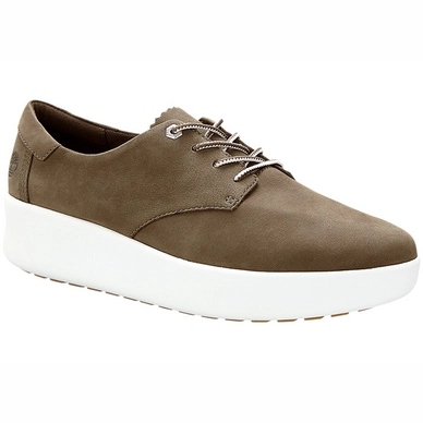 Timberland Berlin Park Leather Lace Up Womens Canteen