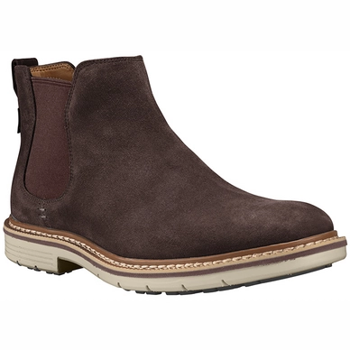 Timberland Mens Naples Trail Chelsea Chocolate DT Suede