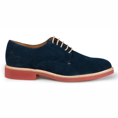 Chaussures à Lacets Panama Jack Caddy C6 Velour Marino Navy