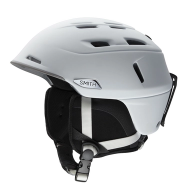 Skihelm Smith Camber Matte White Herren