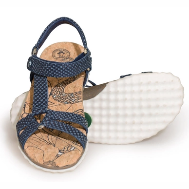 Sandaal Panama Jack Caribel Snake B1 Napa Marino Navy