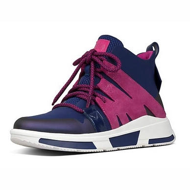 FitFlop Carita™ High-Top Sneakers Aurora Blue