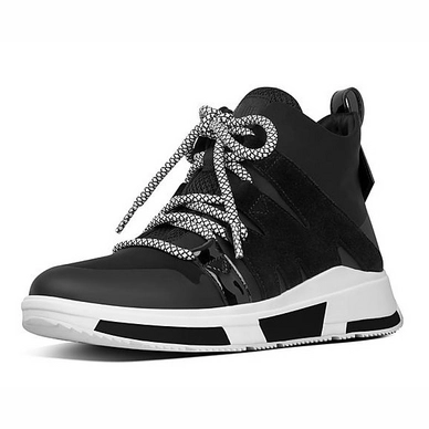 FitFlop Carita™ High-Top Sneakers Black Damen