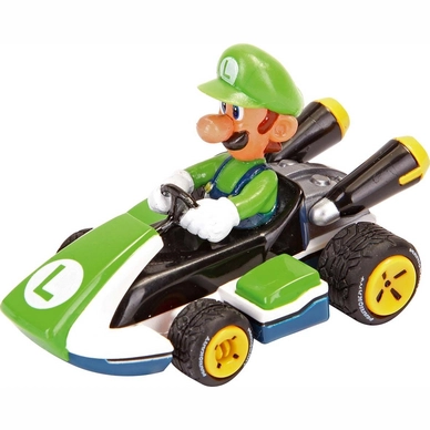 Pull & Speed Auto Carrera Mario Kart 8 Luigi