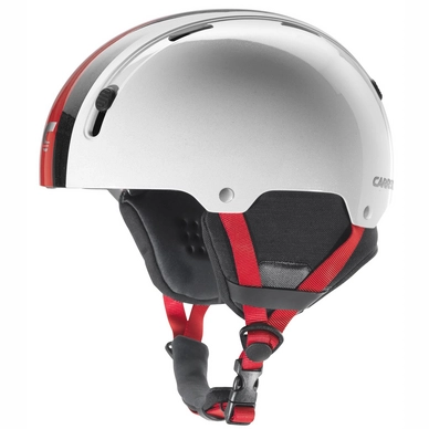 Ski Helmet Carrera ID Act White Glitter Stripe