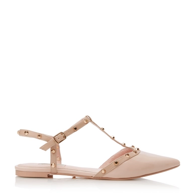 Dune Cayote Nude Patent Synthetic Damen