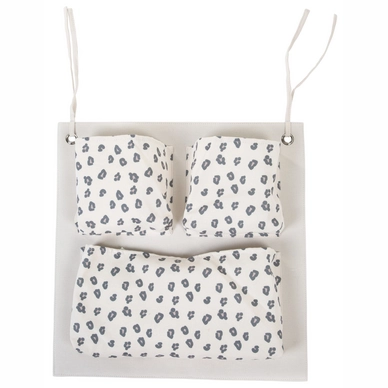 Organizer Childhome Leopard Print Ecru