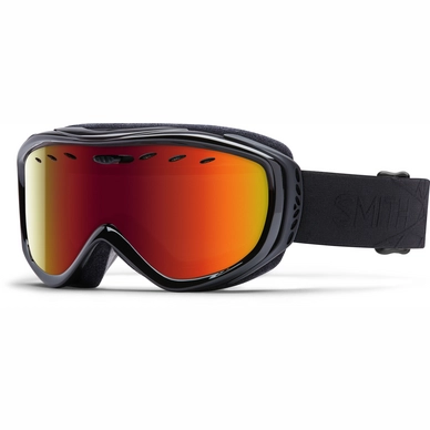 Skibril Smith Cadence Black Lux Frame/Red Sol X Mirror/Yellow Lens