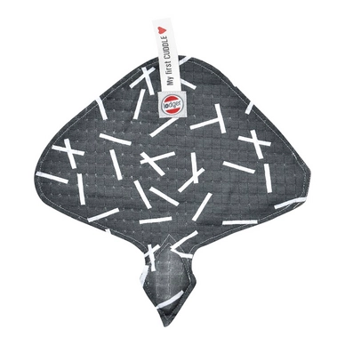Speendoek Lodger Cuddler Scandinavian Print Carbon