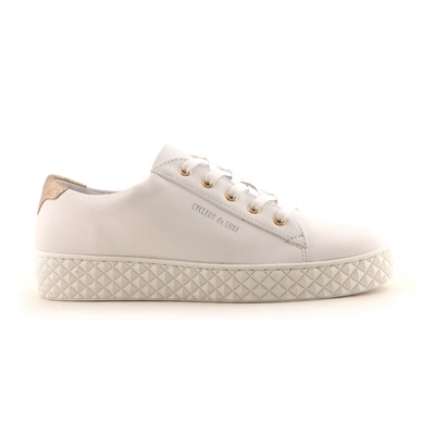 Sneakers Cycleur de Luxe Albufeira Optic White Gold Damen