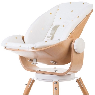 Coussin Chaise Haute Childhome Evolu Newborn Gold Dots