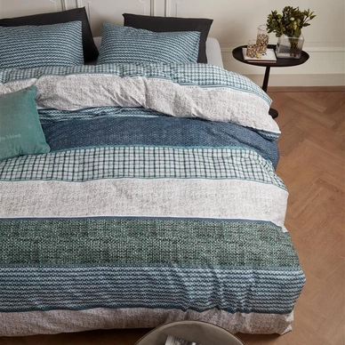 Bettwäsche Rivièra Maison Tailor Green Baumwolle