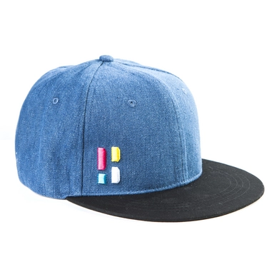 Casquette Poederbaas Men Snapback Embleem Hemels Bleu