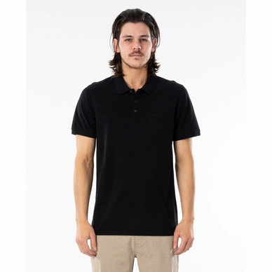 Polo Rip Curl Homme Faded Black