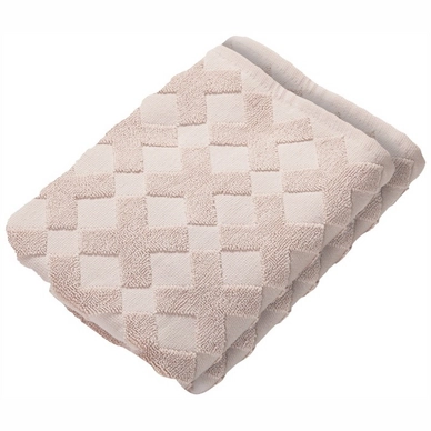 Handdoeken Mette Ditmer Cross Nude (set van 2)