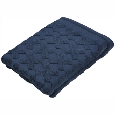 Handdoeken Mette Ditmer Cross Navy (set van 2)