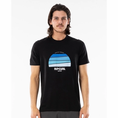 T-Shirt Rip Curl Men Surf Revival Hey Muma Tee SS Black