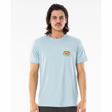 T-Shirt Rip Curl Hommes Saltwater Culture Sundown Tee Light Blue