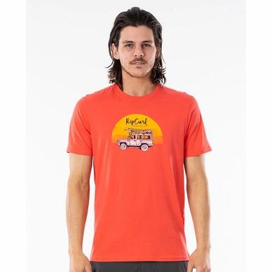 T-Shirt Rip Curl Men Endless Search Tee SS Cayenne